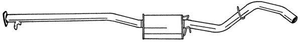 SIGAM 40457 Середній глушник вихлопних газів