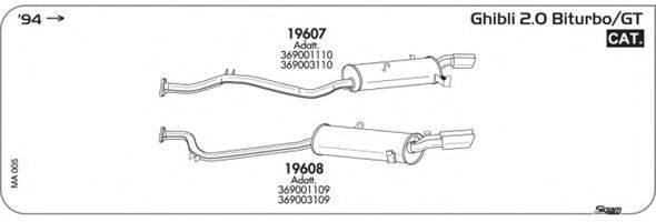 SIGAM MA005 Система випуску ОГ