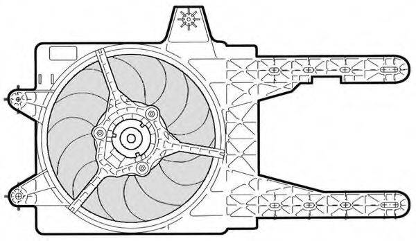 CTR 1209620 Вентилятор, охолодження двигуна