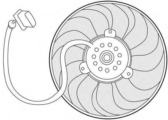 CTR 1209651 Вентилятор, охолодження двигуна