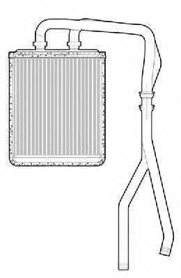 CTR 1228046 Теплообмінник, опалення салону