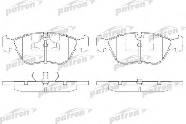 PATRON PBP681 Комплект гальмівних колодок, дискове гальмо