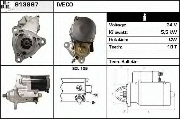 EDR 913897 Стартер