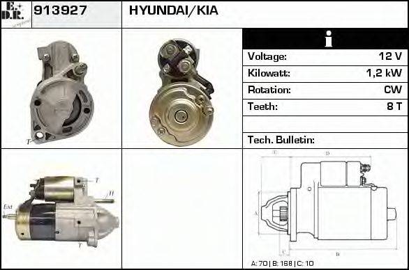 EDR 913927 Стартер