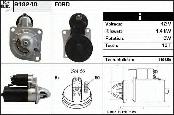 EDR 918240 Стартер