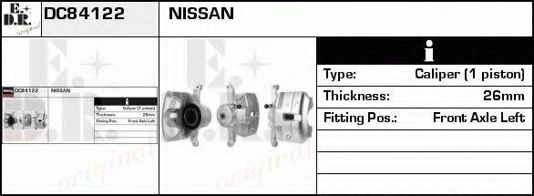 EDR DC84122 Гальмівний супорт