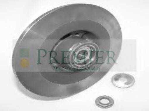 BRT BEARINGS PWK0673 Комплект підшипника маточини колеса