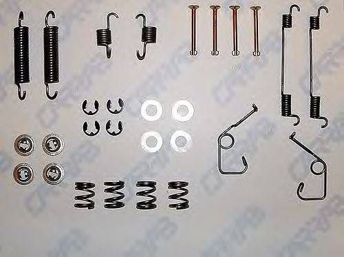 CARRAB BRAKE PARTS 3201 Комплектуючі, гальмівна колодка