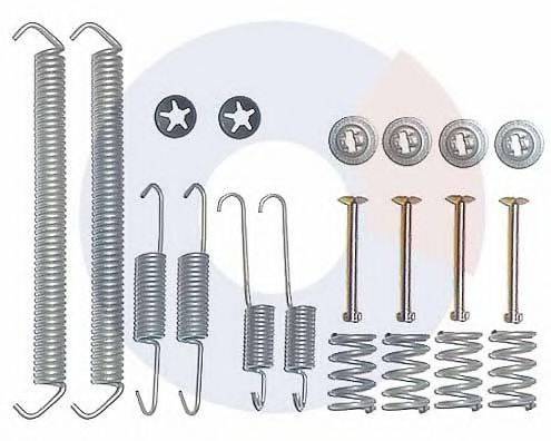 CARRAB BRAKE PARTS 3203 Комплектуючі, гальмівна колодка