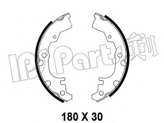 IPS PARTS IBL4603 Гальмівні колодки