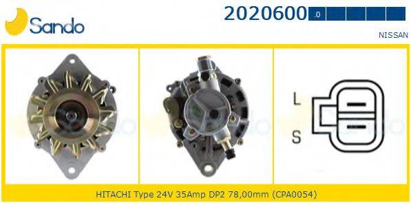 SANDO 20206000 Генератор