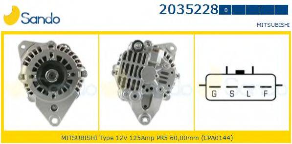 SANDO 20352280 Генератор