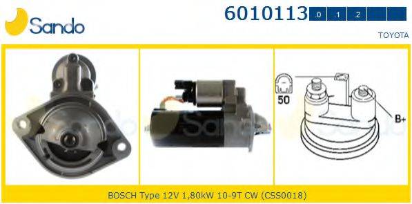 SANDO 60101130 Стартер