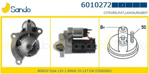 SANDO 60102721 Стартер