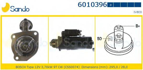 SANDO 60103960 Стартер