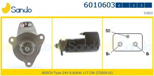 SANDO 60106030 Стартер