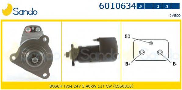 SANDO 60106340 Стартер