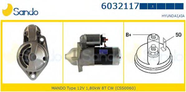 SANDO 60321171 Стартер