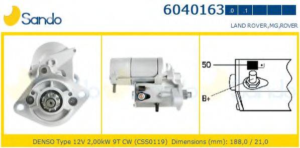 SANDO 60401630 Стартер