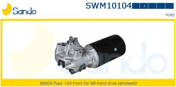 SANDO SWM101041 Двигун склоочисника