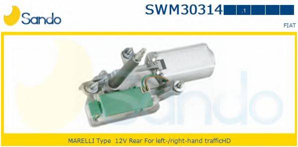 SANDO SWM303141 Двигун склоочисника