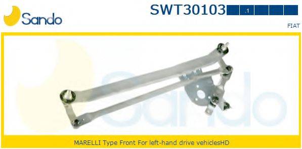 SANDO SWT301031 Система тяг та важелів приводу склоочисника