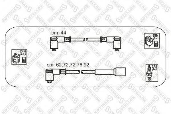 STELLOX 1038087SX Комплект дротів запалювання