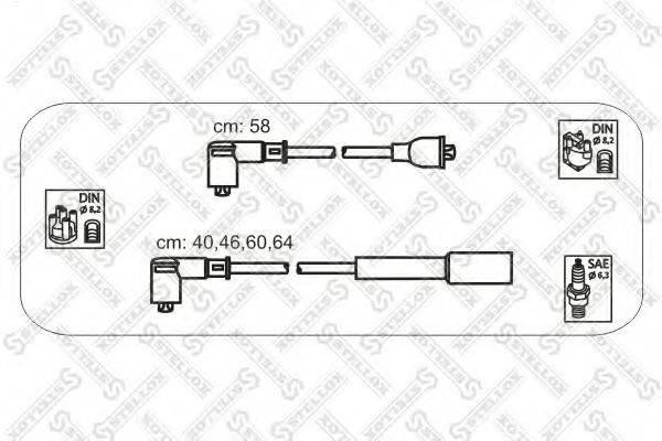 STELLOX 1038453SX Комплект дротів запалювання