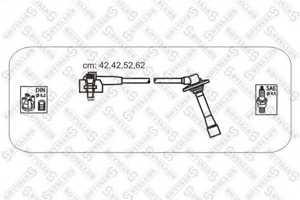 STELLOX 1038488SX Комплект дротів запалювання