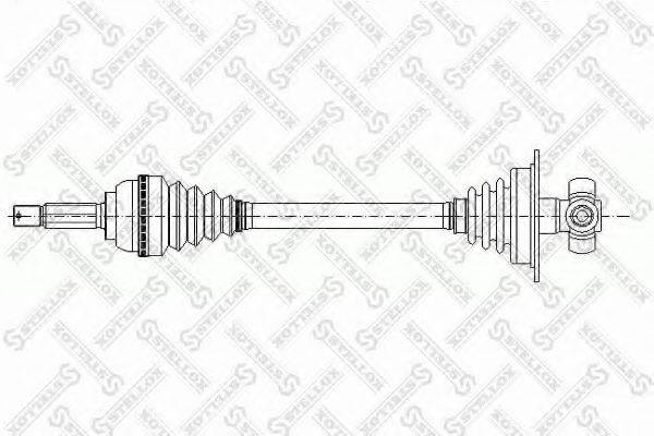 STELLOX 1581018SX Приводний вал