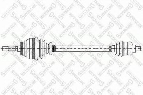 STELLOX 1581025SX Приводний вал