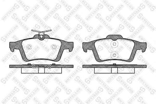 STELLOX 853030SX Комплект гальмівних колодок, дискове гальмо