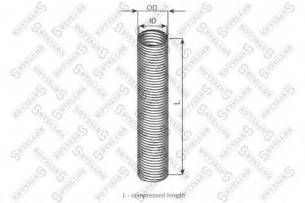 STELLOX 8201645SX Гофрована труба, вихлопна система