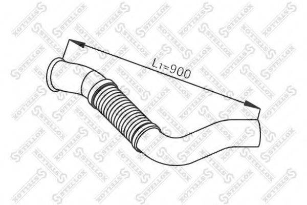 STELLOX 8203722SX Труба вихлопного газу