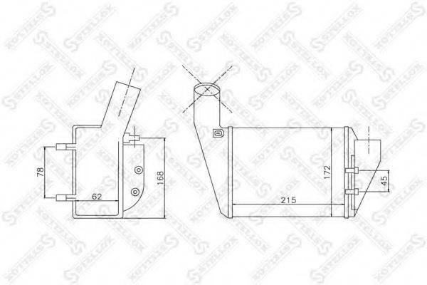 STELLOX 1040098SX Інтеркулер