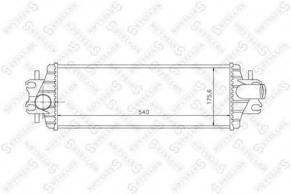 STELLOX 1040138SX Інтеркулер