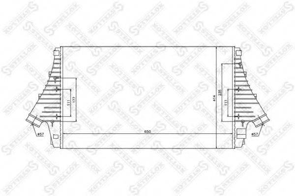 STELLOX 1040197SX Інтеркулер