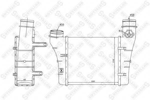 STELLOX 1040236SX Інтеркулер