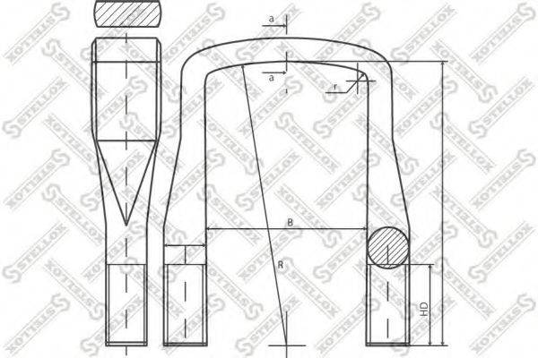 STELLOX 8464248SX Драбина ресори