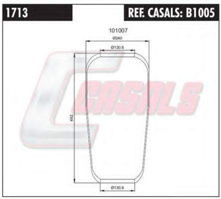 CASALS B1005 Кожух пневматичної ресори