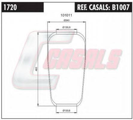 CASALS B1007 Кожух пневматичної ресори