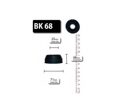 SHAFTEC BK68 Комплект пильника, приводний вал