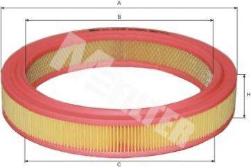 MFILTER A386 Повітряний фільтр