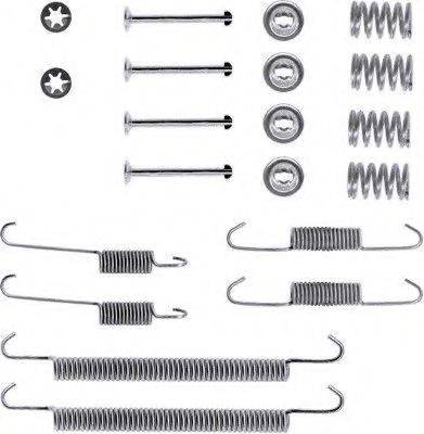 HELLA PAGID 8DZ355200231 Комплектуючі, гальмівна колодка