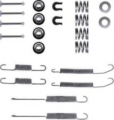 HELLA PAGID 8DZ355200271 Комплектуючі, гальмівна колодка