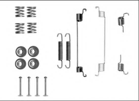 HELLA PAGID 8DZ355205831 Комплектуючі, гальмівна колодка