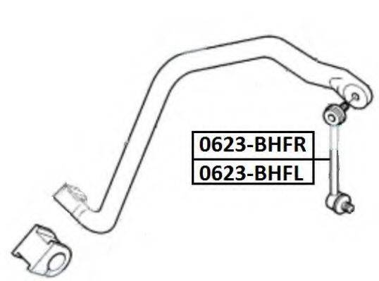 ASVA 0623BHFL Тяга/стійка, стабілізатор