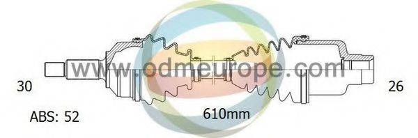 ODM-MULTIPARTS 18082751 Приводний вал