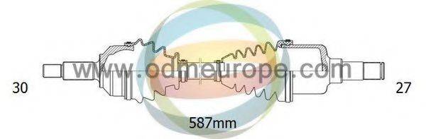 ODM-MULTIPARTS 18341020 Приводний вал