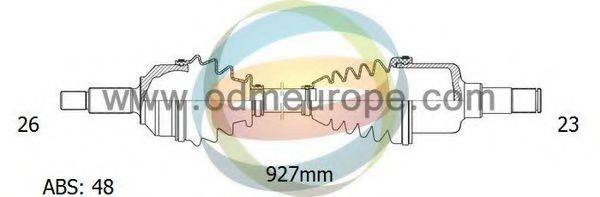 ODM-MULTIPARTS 18092011 Приводний вал